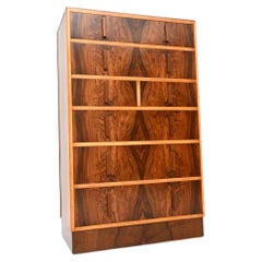 Art Deco Figured Walnut Chest of Drawers