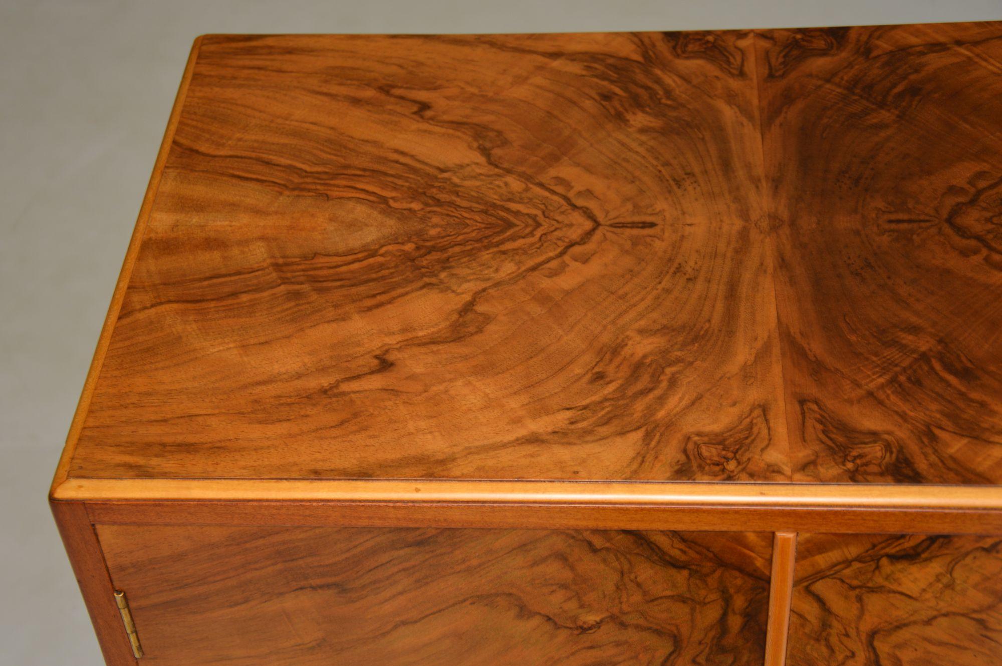 Art Deco Figured Walnut Compactum Wardrobe 6