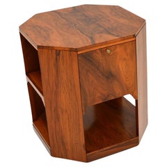 Art Deco Figured Walnut Occasional Table