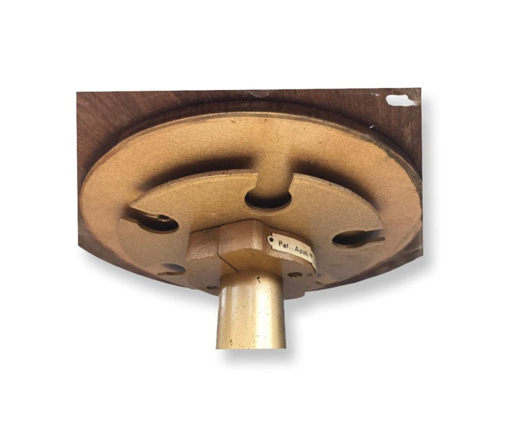 Art Deco Figured walnut patent pop up cocktail/drinks table For Sale at