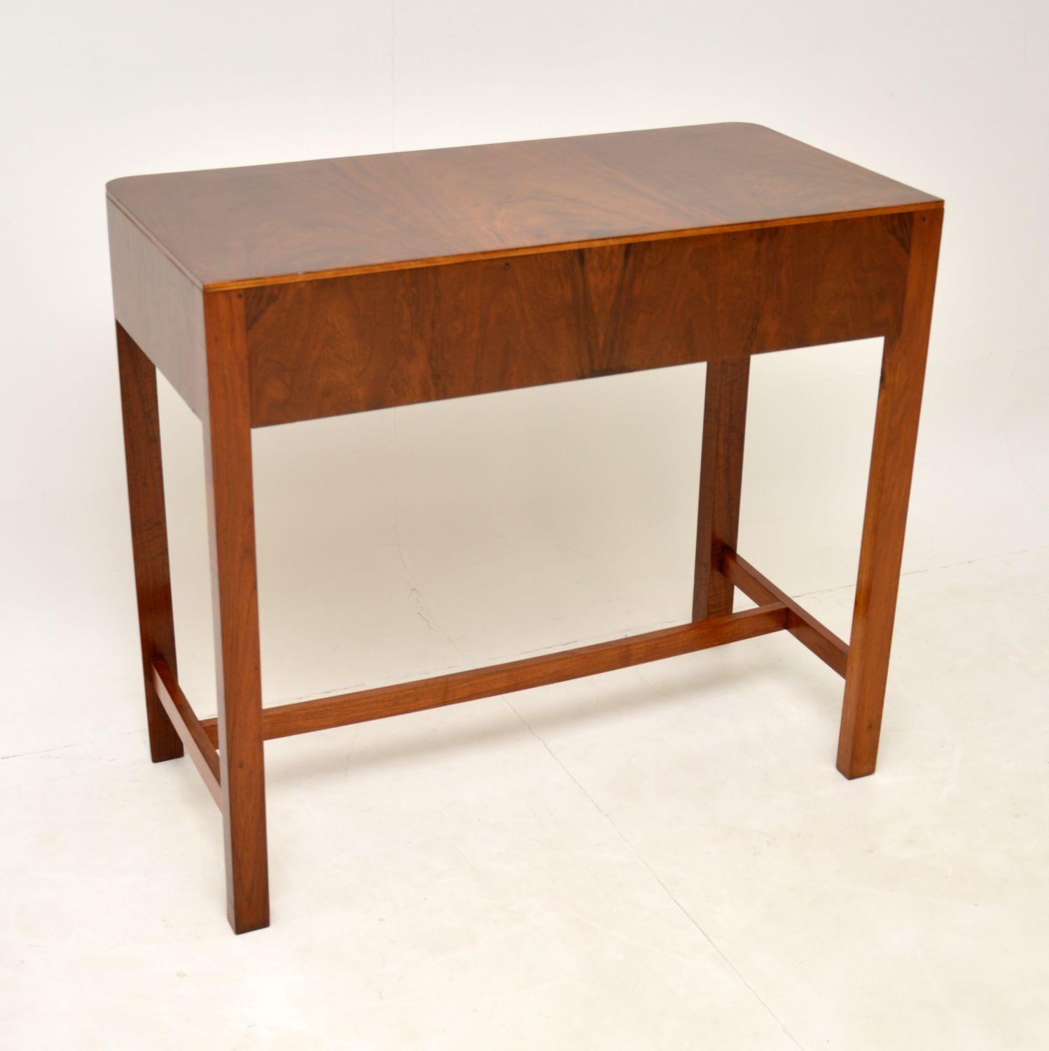 Art Deco Figured Walnut Side Table by Heal’s 7