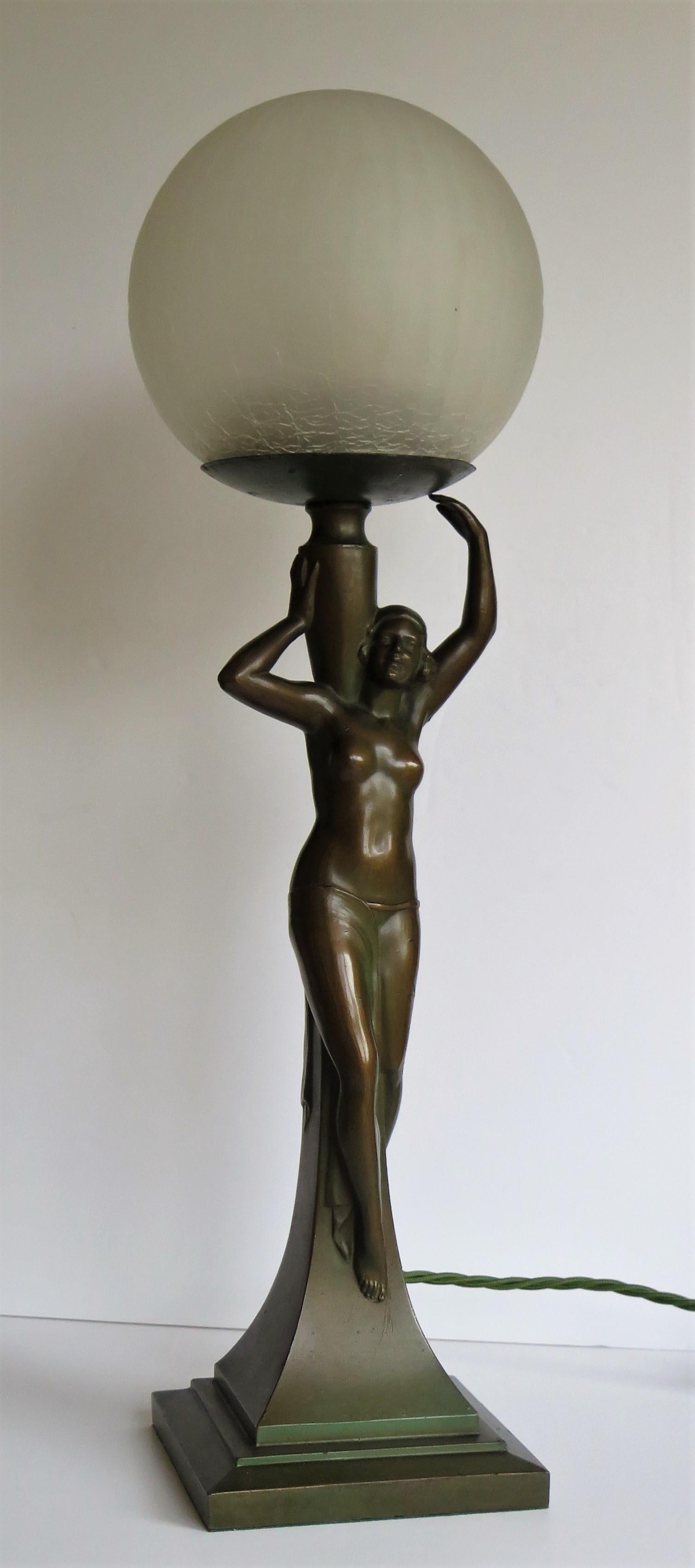 lady figurine table lamps