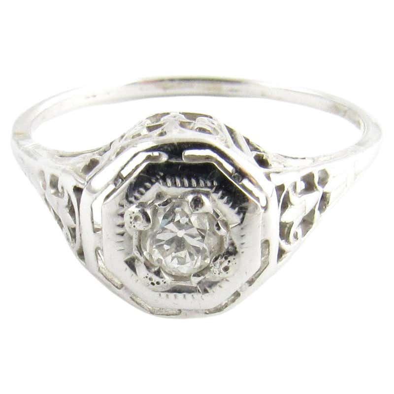 18K Black Gold-Radium 5.25ct Diamond Ring For Sale at 1stDibs