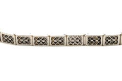 Art Deco Filigree Ladies Watch Stretch Band Strap 12K Gold Filled 1920's-1930's