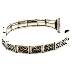 Art Deco Filigree Ladies Watch Stretch Band Strap 12K Gold Filled 1920's-1930's