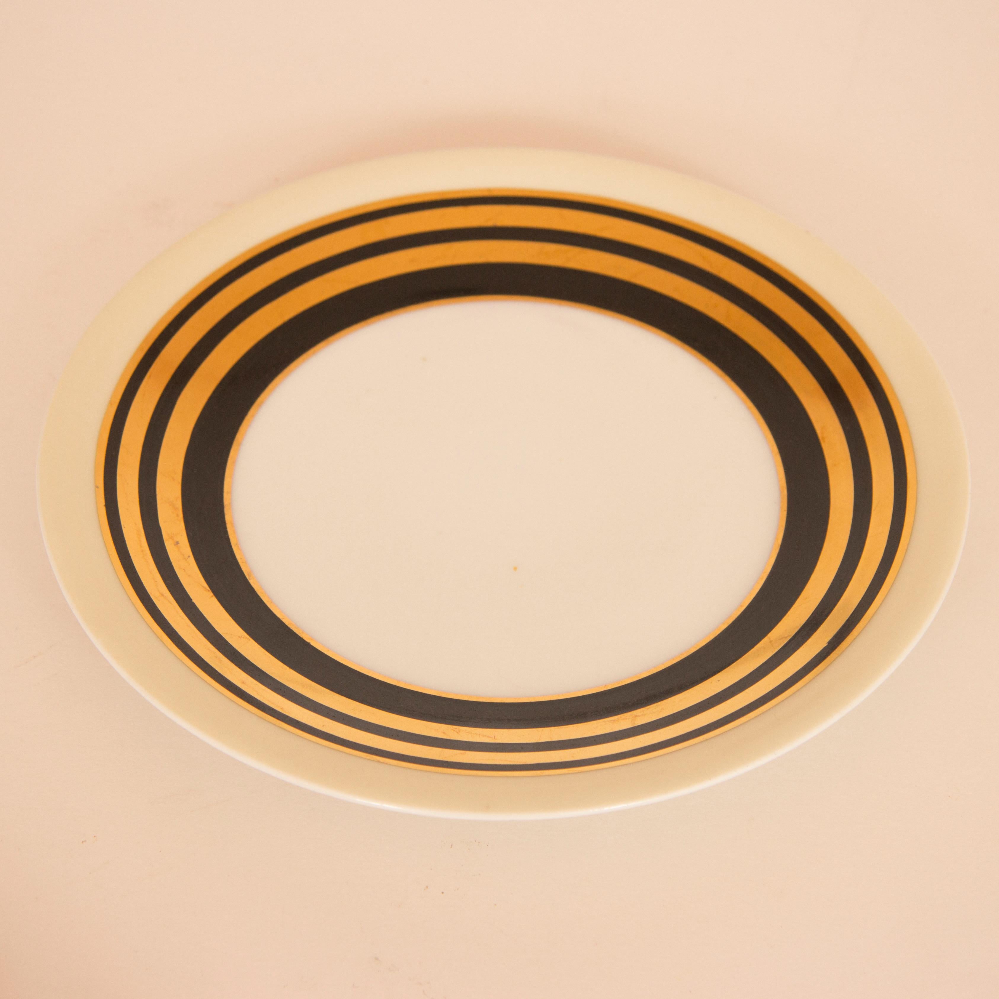 Art Deco Fine Bone Chine Tea Set by Charles Ahrenfeldt for Limoges 3