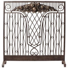 Art Deco Fire Screen