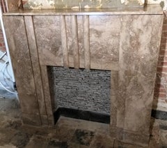 Art Déco Fireplace, Belgium, ca. 1928