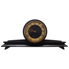 Vintage Art Deco Fireplace Clock, 1930s