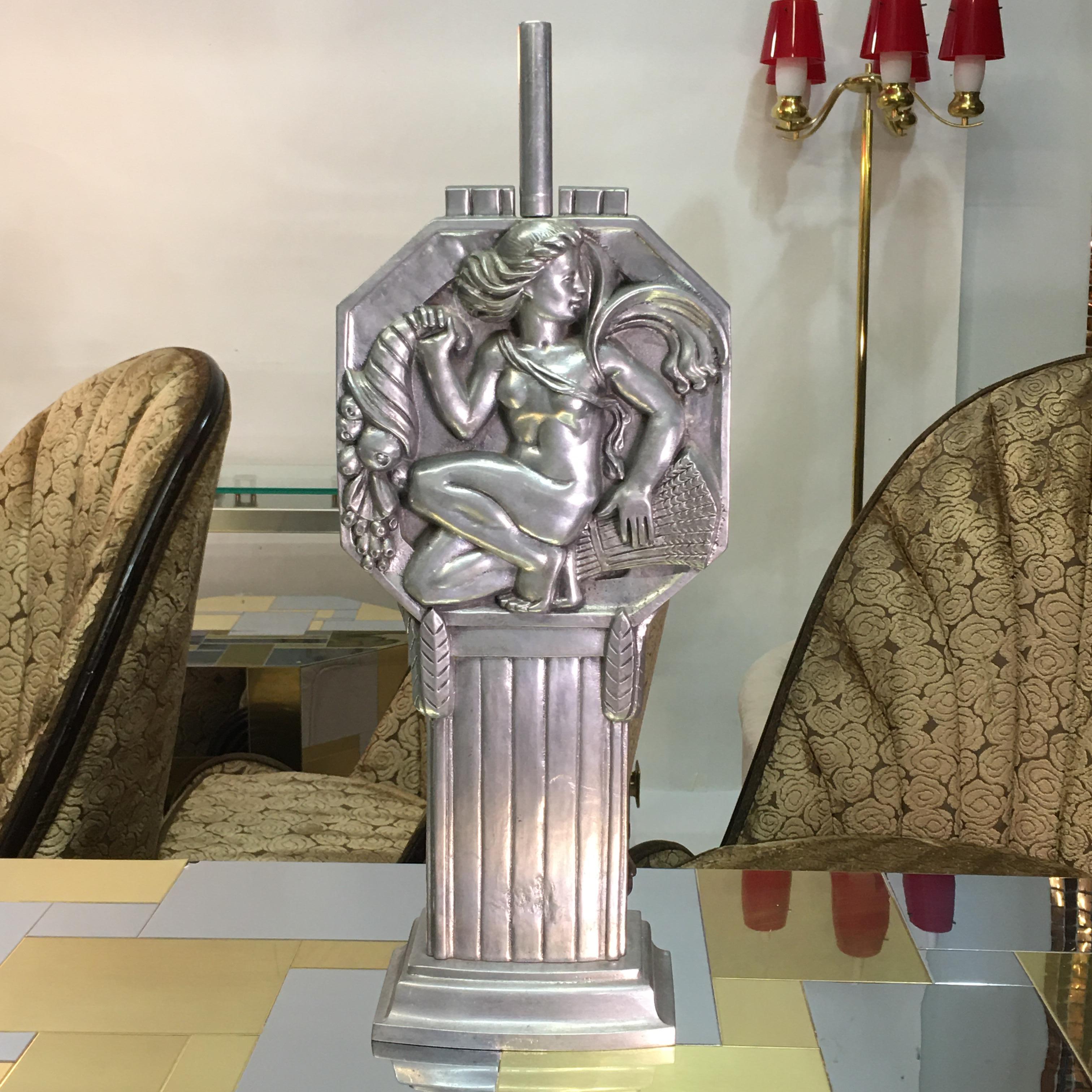 Cast Art Deco Fireplace Tools by Birmingham Guild of Handicrafts