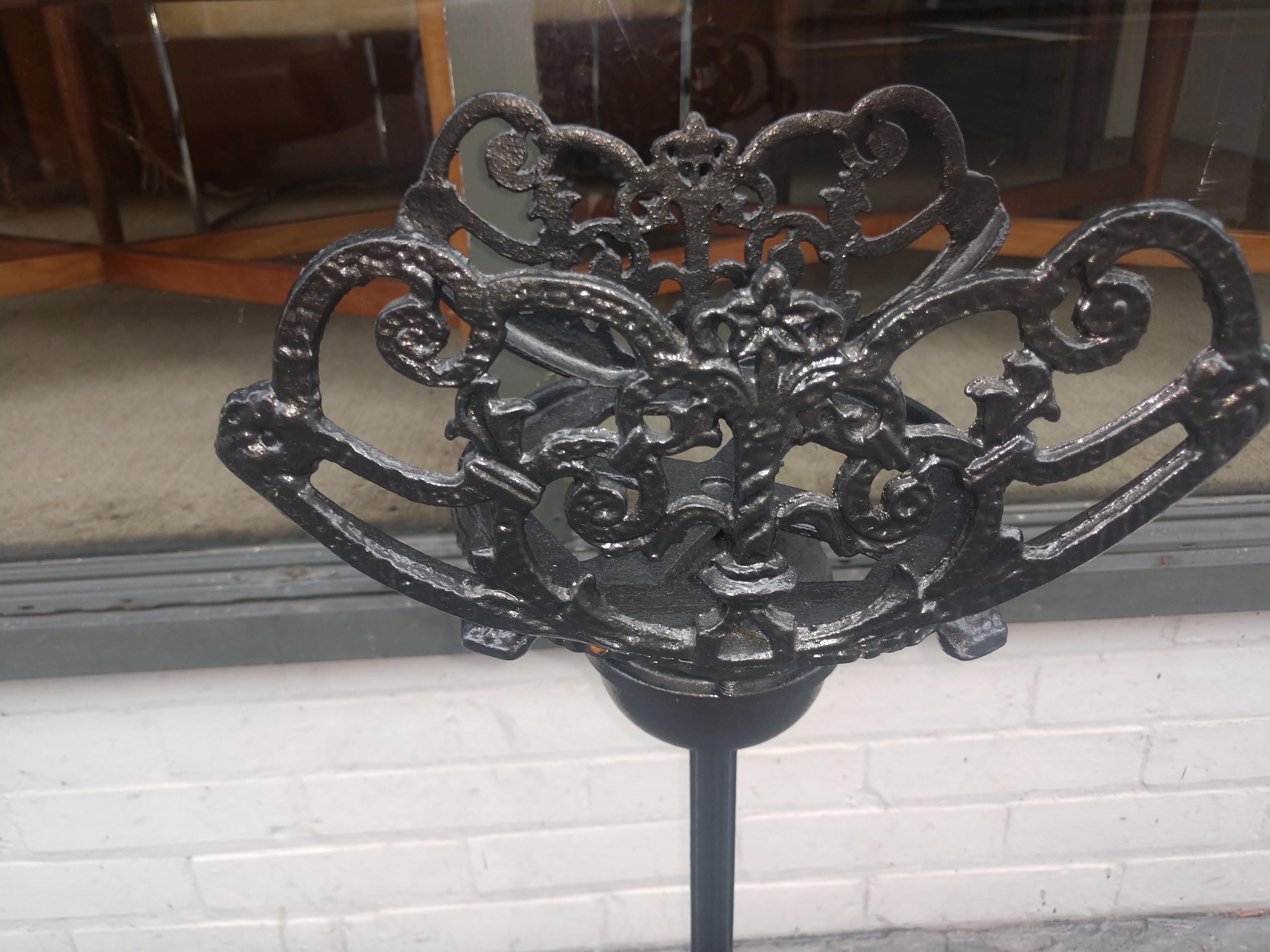 antique fish bowl stand