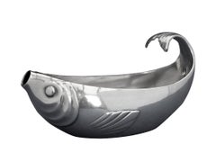 Art Deco Fish Gravy Boat by Gallia for Christofle