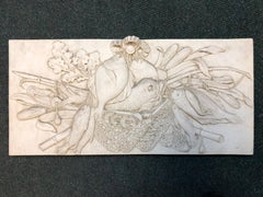 Art Deco Fish Stucco, France, 1930