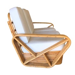 Divano componibile a 3 posti Art Deco Five-Strand Square Pretzel