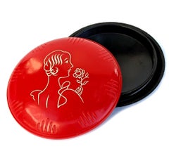 Art Deco 'Flapper' Ladies Powder Compact, c1930