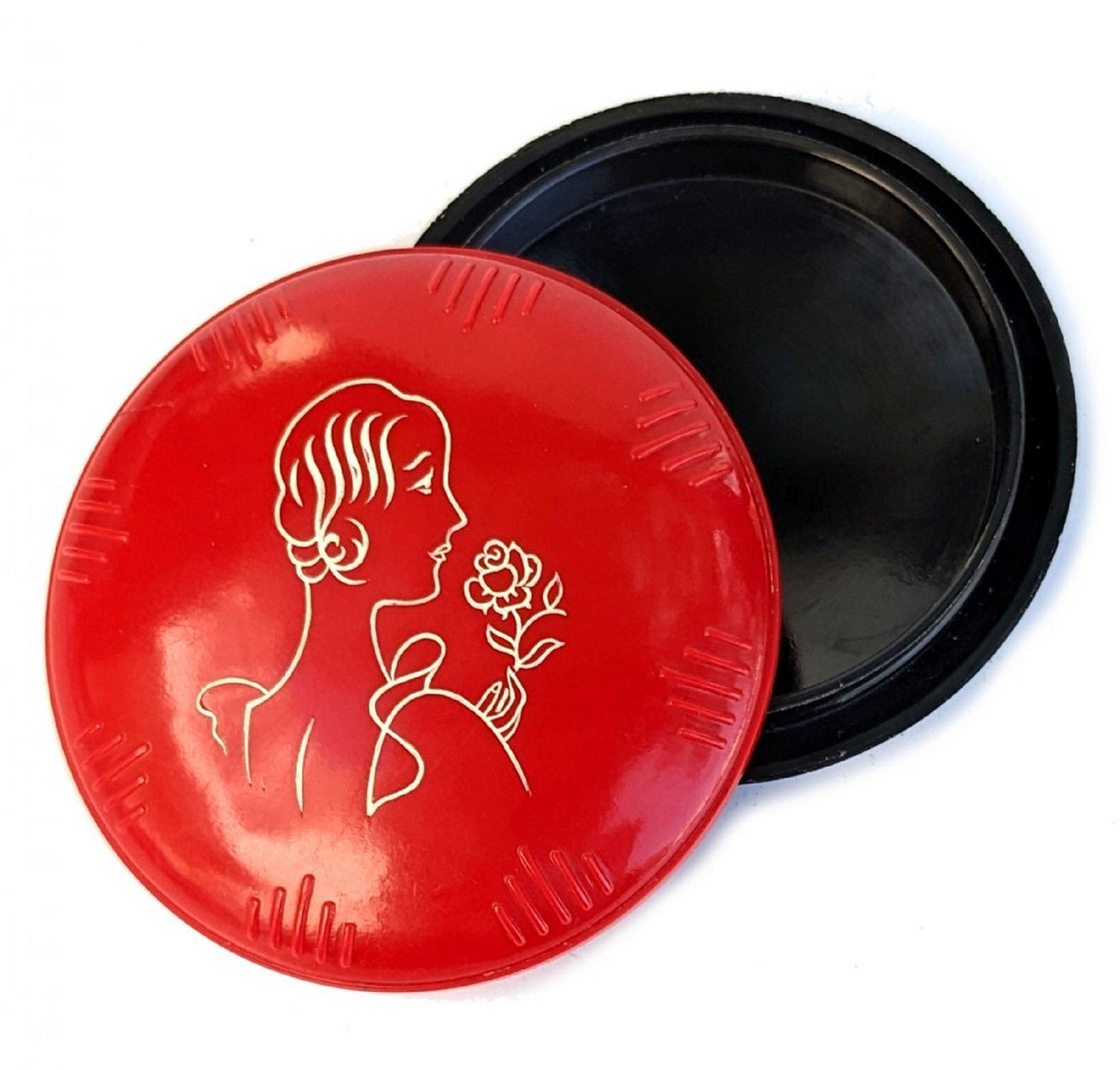 Art déco Poudre compacte pour dames 