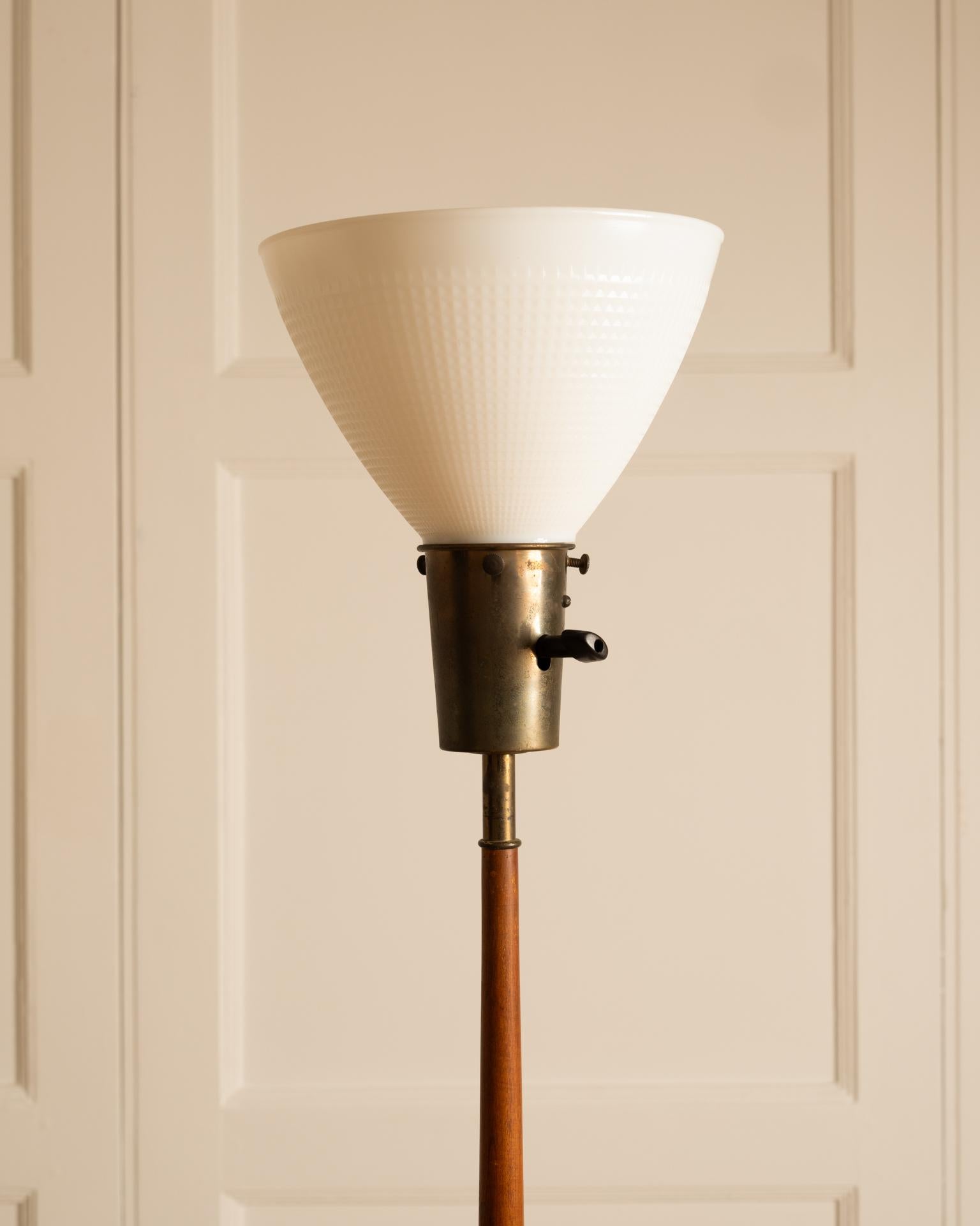 Art deco floor lamp - 1930s In Good Condition For Sale In Paris, FR
