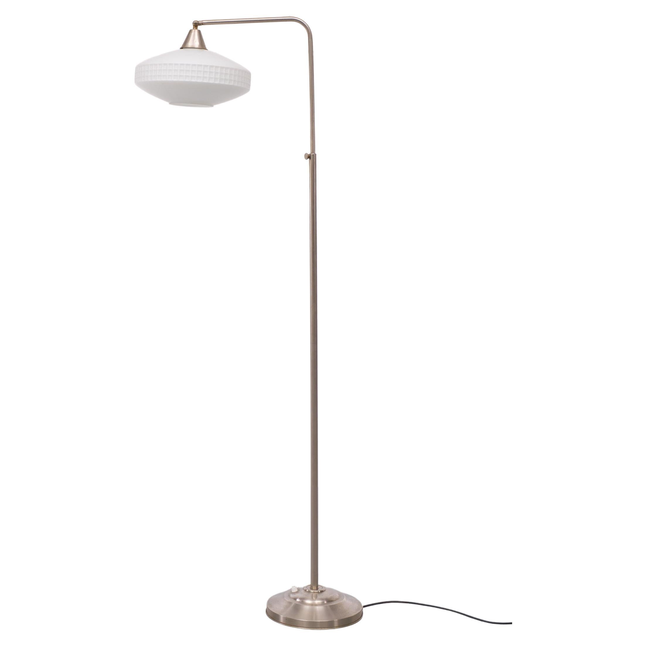 Art Deco floor lamp  Attributed to Willem H Gispen  1930s  For Sale