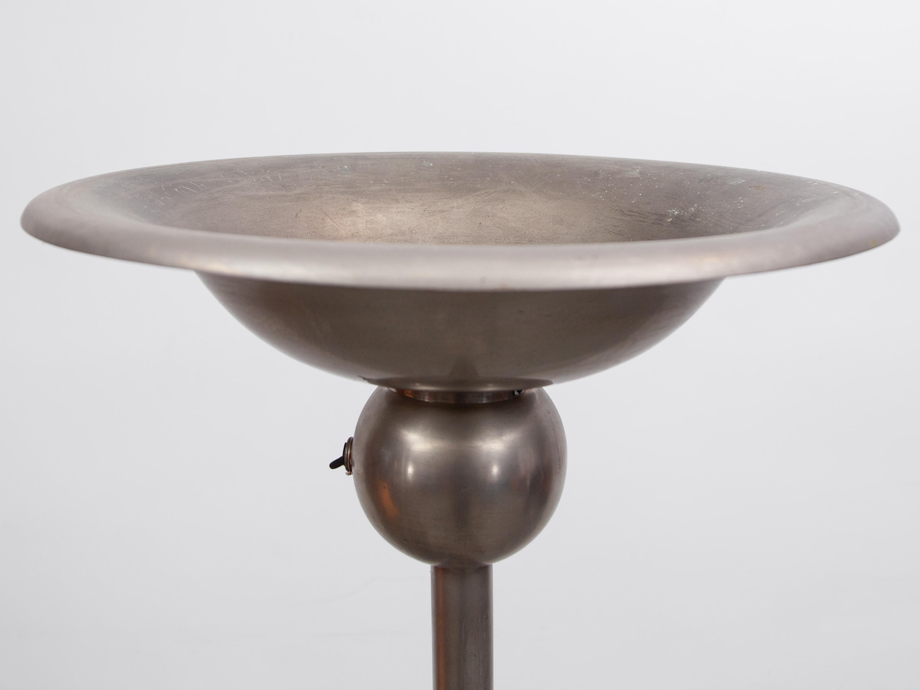 Stehlampe im Art déco-Stil von Gispen, 1930er Jahre, Netherland (Mitte des 20. Jahrhunderts) im Angebot