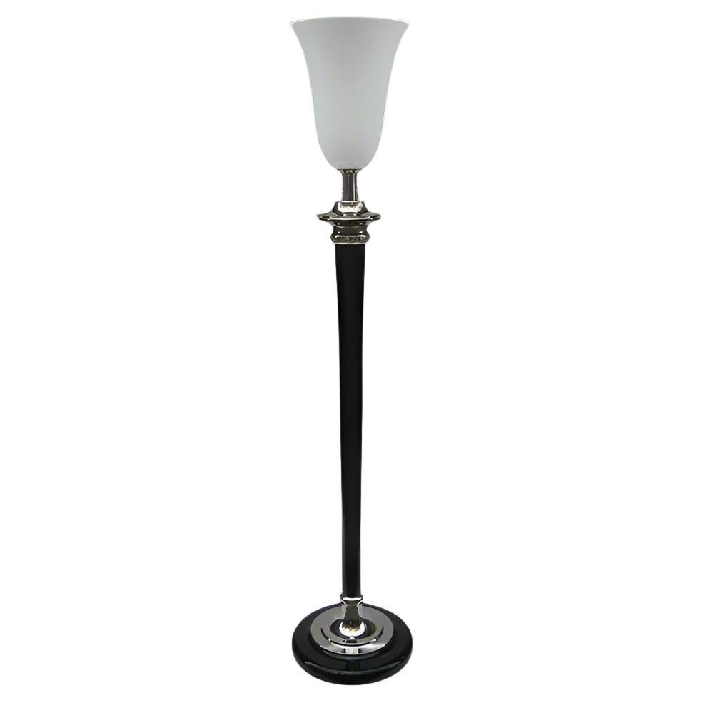 Lampada da terra Art Deco di Mazda, Italia, anni '30