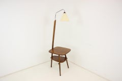 Art Deco Floor Lamp, Designed by Jindrich Halabala, 1930's