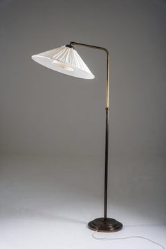 Lampada da terra Art Déco, Svezia, anni '30