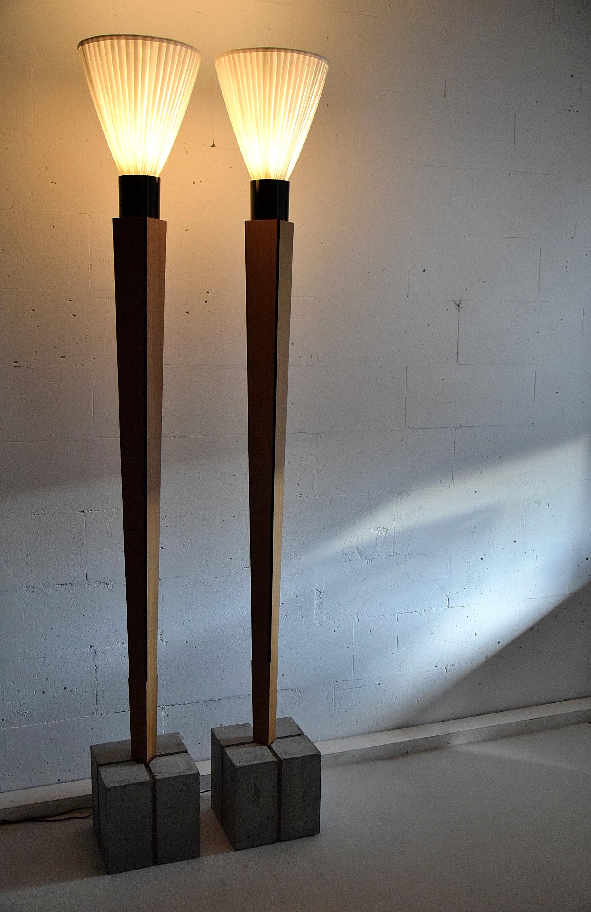 Art Deco Floor Lamps with a Twist 5