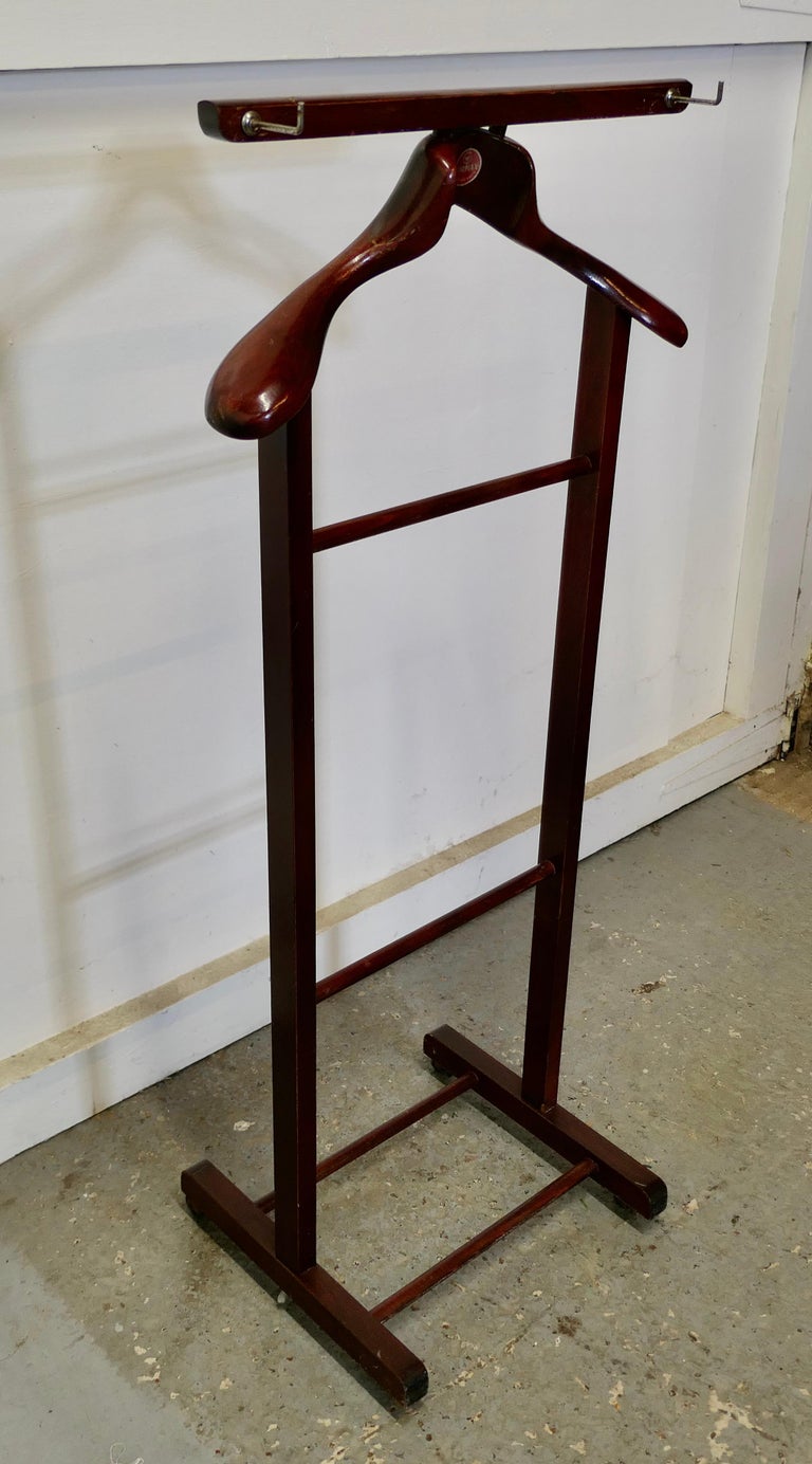 Art Deco Floor Standing Suit Hanger, Formax Valet by Brevete For Sale
