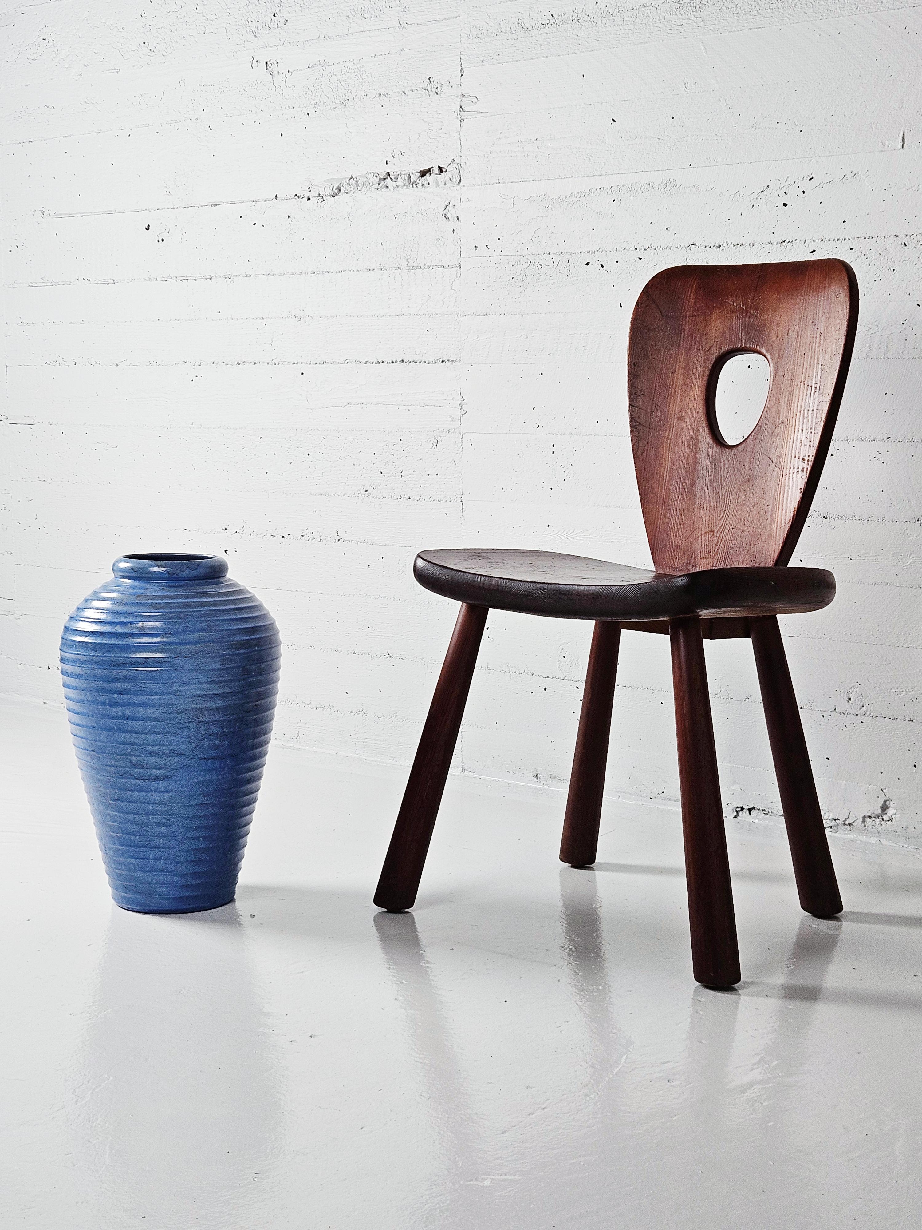 XX secolo Vaso da terra Art déco di Jerk Werkmäster per Nittsjö, Svezia, anni '30 in vendita