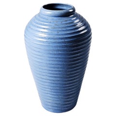 Vase de sol Art déco par Jerk Werkmäster pour Nittsjö, Suède, années 1930