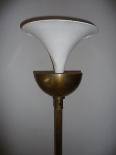 Art Déco Floorlamp in the style of Eugène Printz. France 1930s.