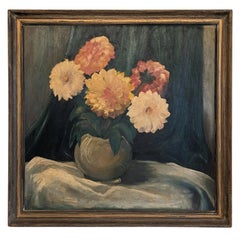 Art-Déco-Blumenstudie