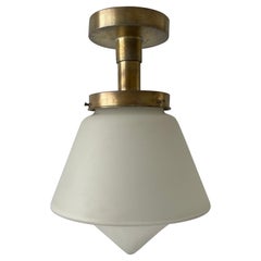 Lampada da soffitto a incasso Art Deco, anni '40, Germania