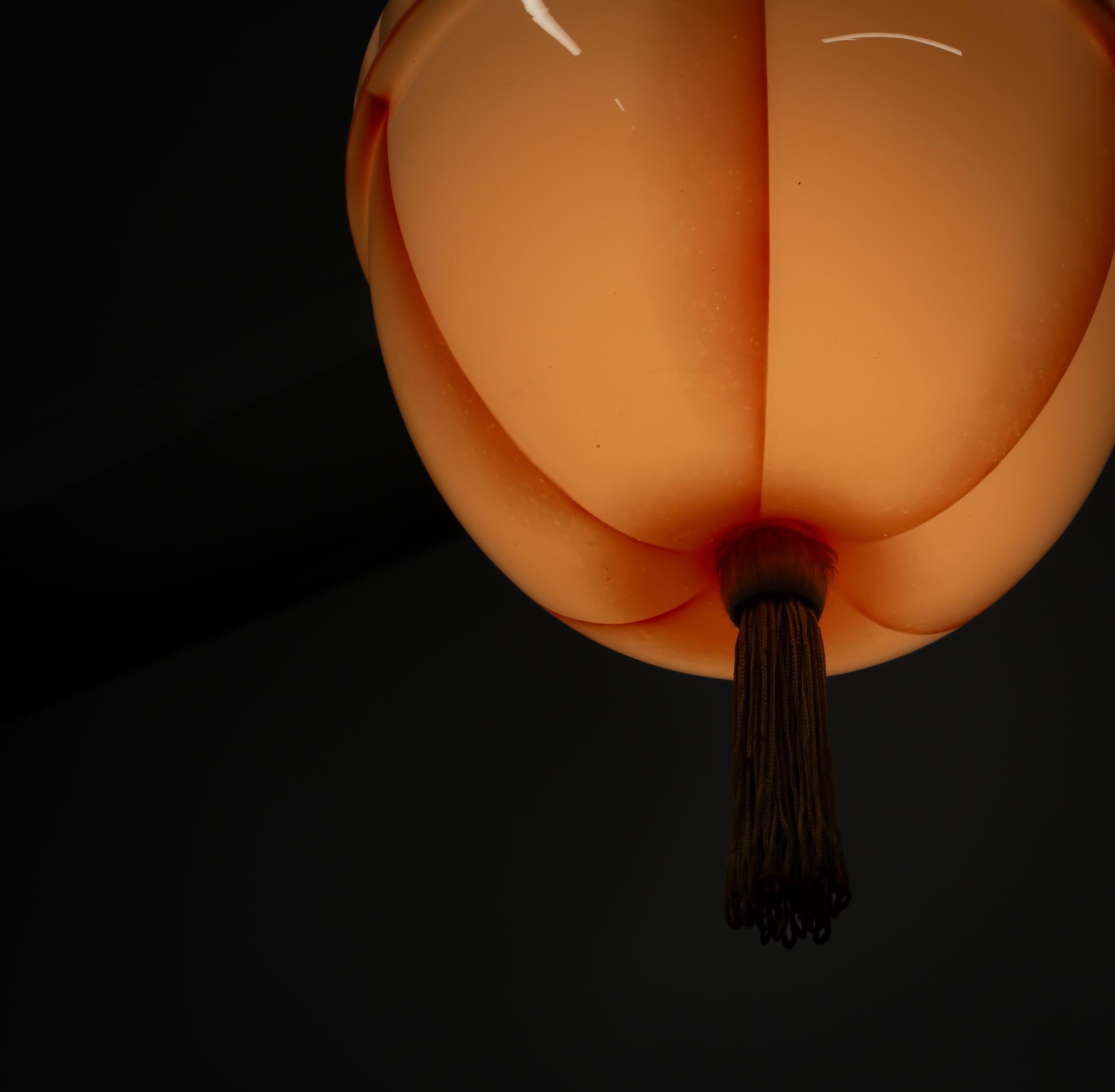 Art Deco Flush Mount Ceiling Light, 1930s For Sale 4