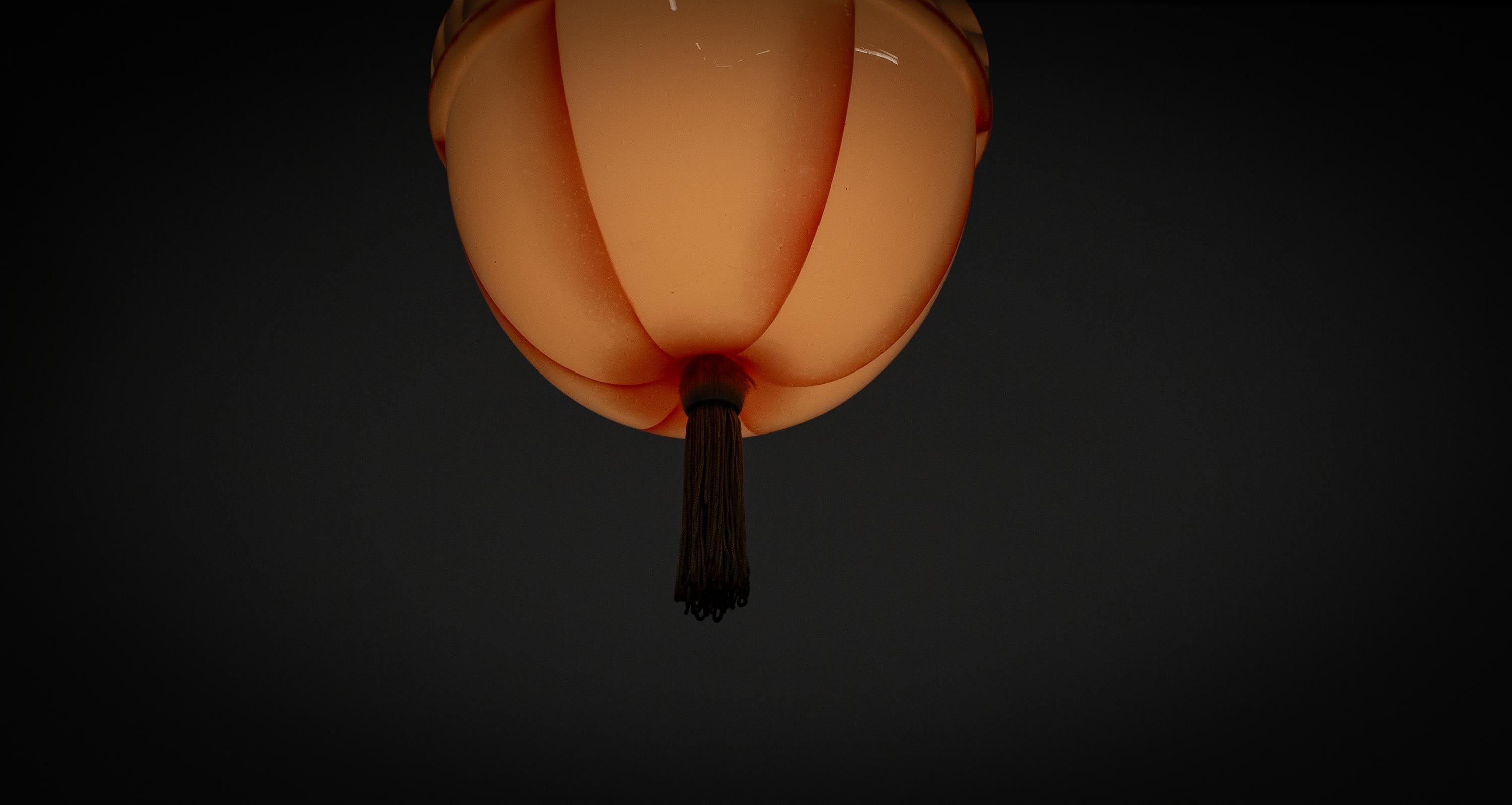 Art Deco Flush Mount Ceiling Light, 1930s For Sale 3