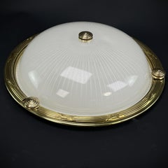 Art Deco Flush Mount  Plafoniere by Holophane, 1930s
