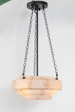 Art Deco 'Flycatcher' Glass Pendant Hanging Light