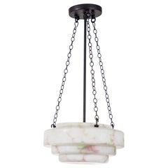 Art Deco 'Flycatcher' Glass Pendant Hanging Light