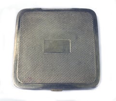 Art Deco Foiled Backed Stratnoid 1930's Ladies Powder Compact