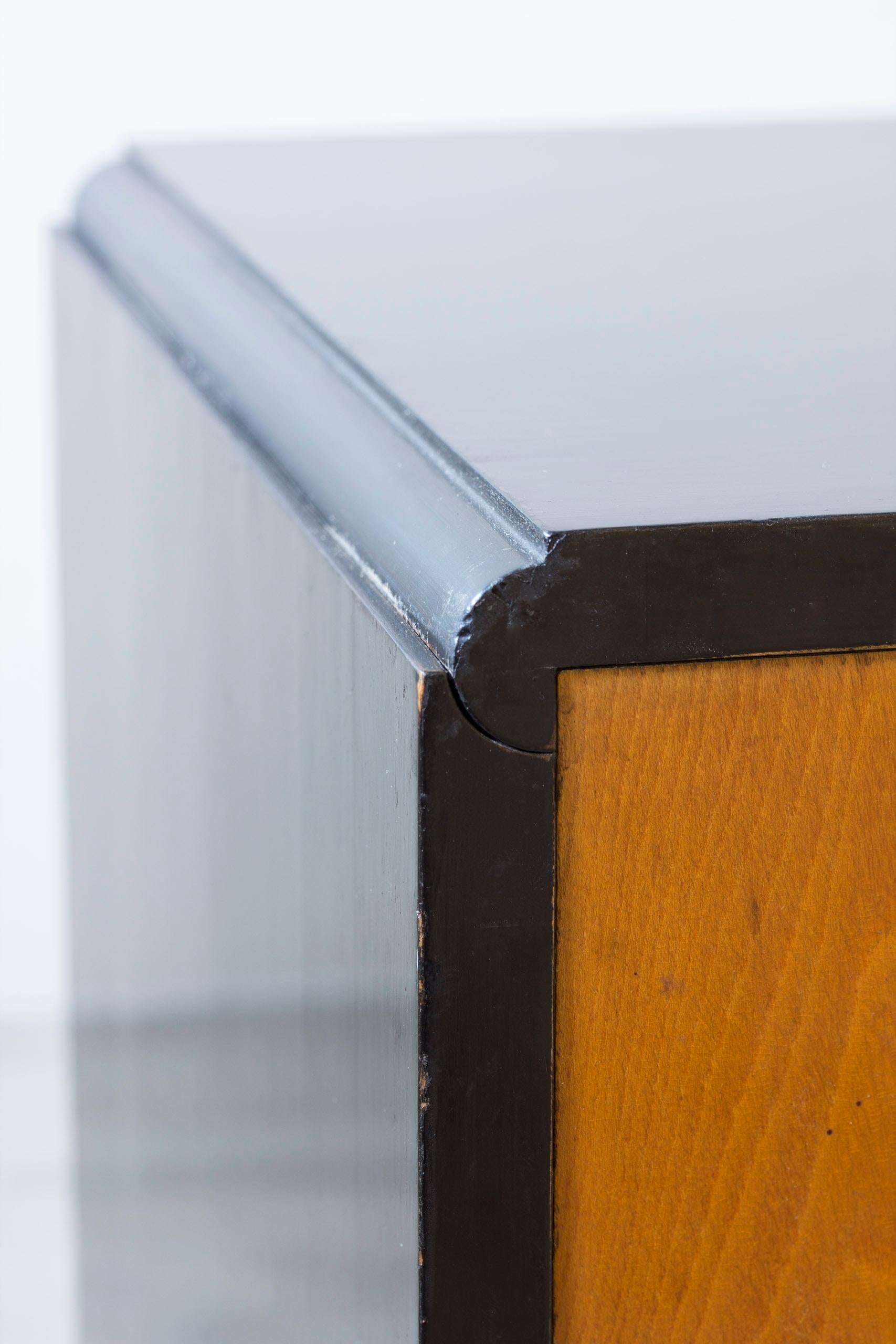 Art deco fold out bar cube in the manner of Otto Schulz, Sweden 1920s For Sale 10