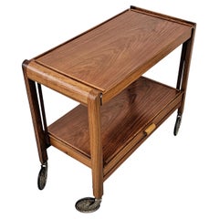 Art Deco Fold Over Cocktail Table or Cart // Austria 1920s