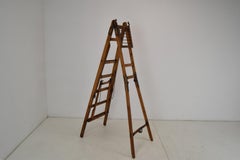 Art Deco Folding  Library Steps or Ladder, 1920's