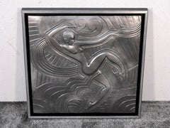 Art Deco Folies Bergère Relief La Danse After Maurice Picaud in Shadow Gap Frame