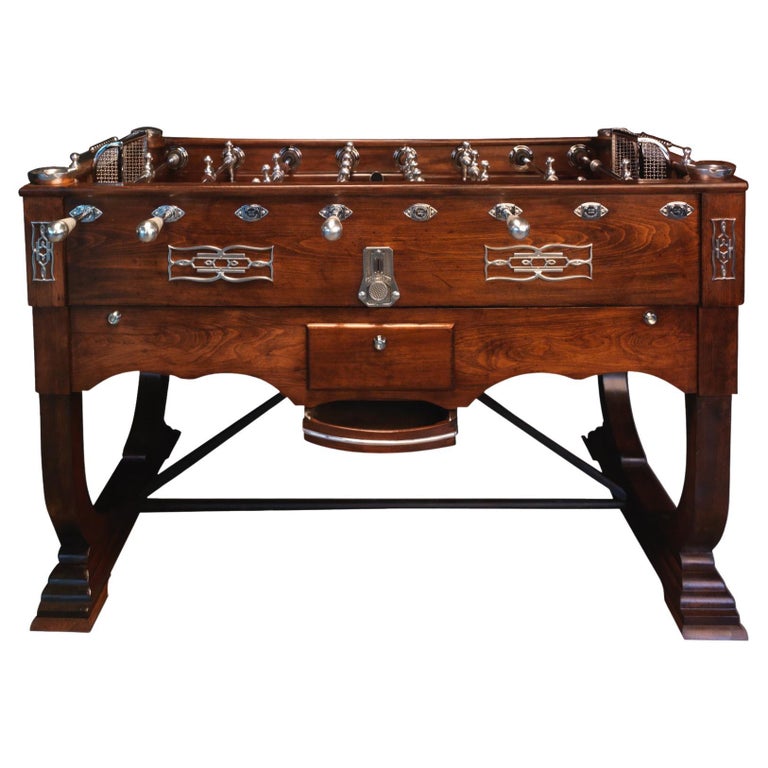 Art Deco Foosball table Tischfussball Kicker For Sale at 1stDibs