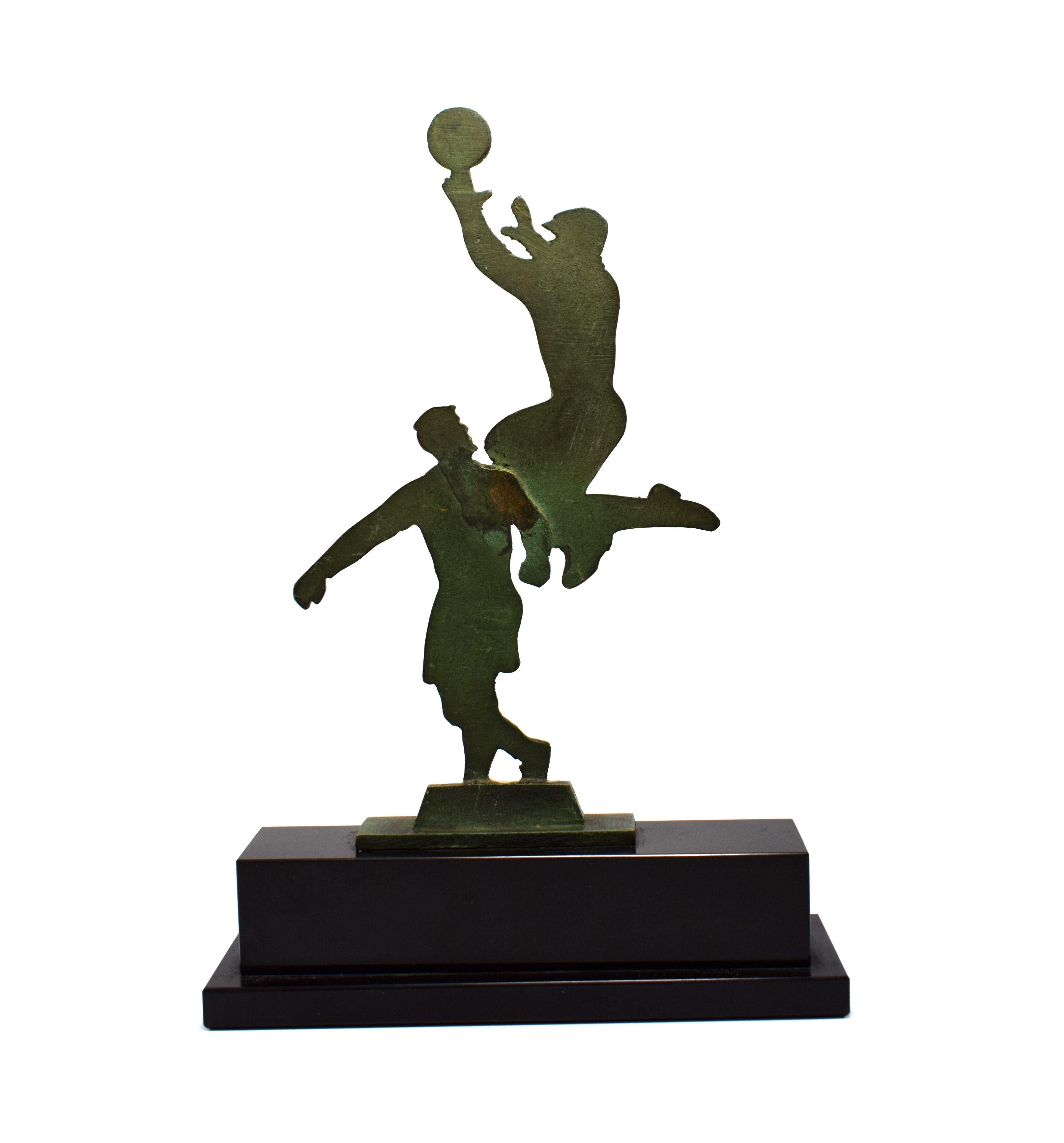 20th Century Art Deco Football Trophy, France, circa 1930