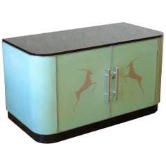 Commode in formica Art Deco