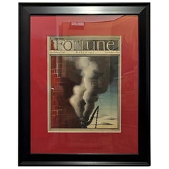 Art Deco Fortune Magazine Cover March 1937