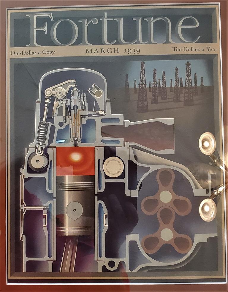 Art Deco Fortune Magazine Cover, March 1939 3