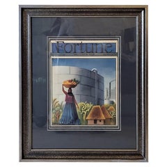Portada Art Decó de la revista Fortune - Octubre de 1938