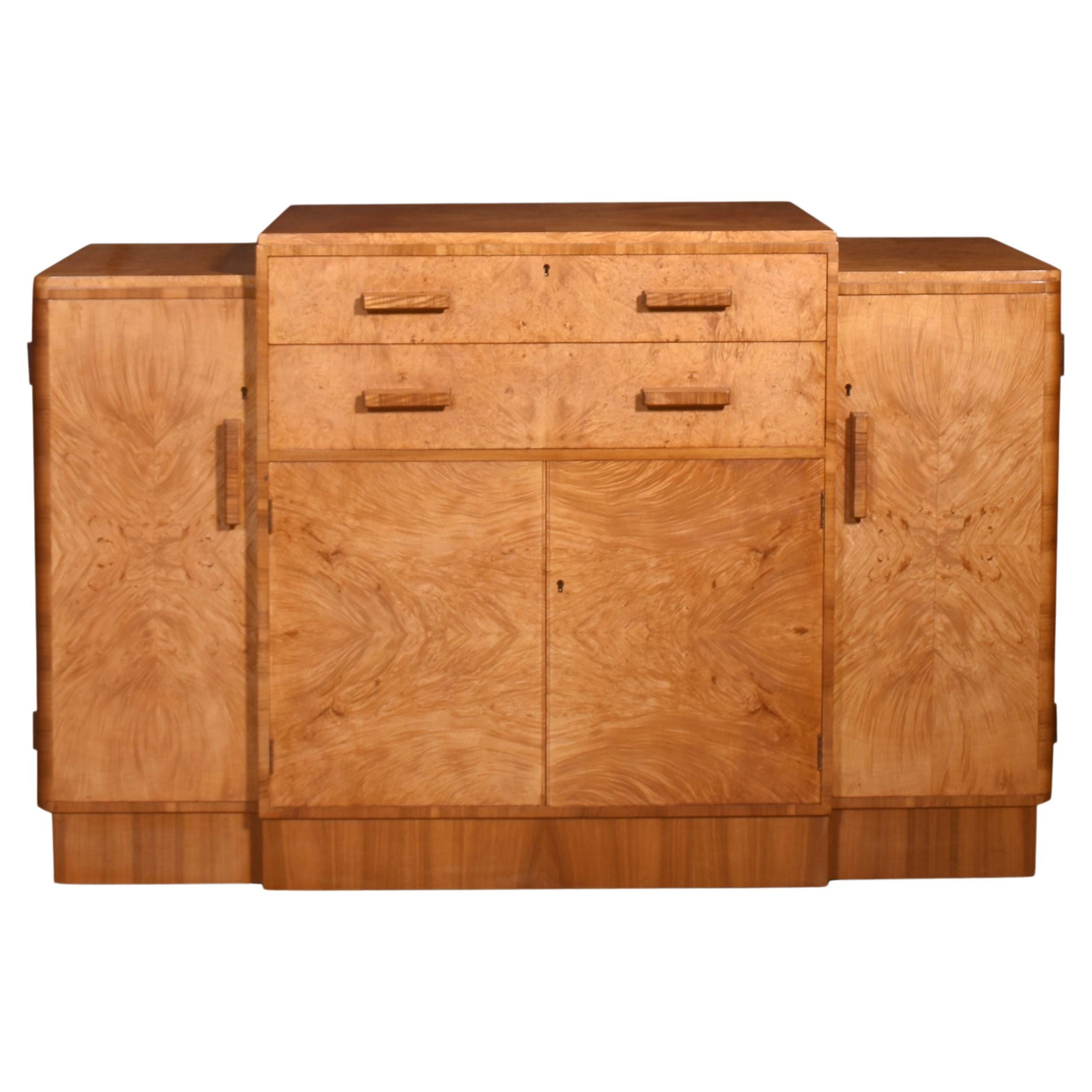 Art Deco four door sideboard